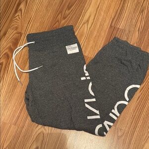 Calvin Klein Performance Gray Joggers Size Medium